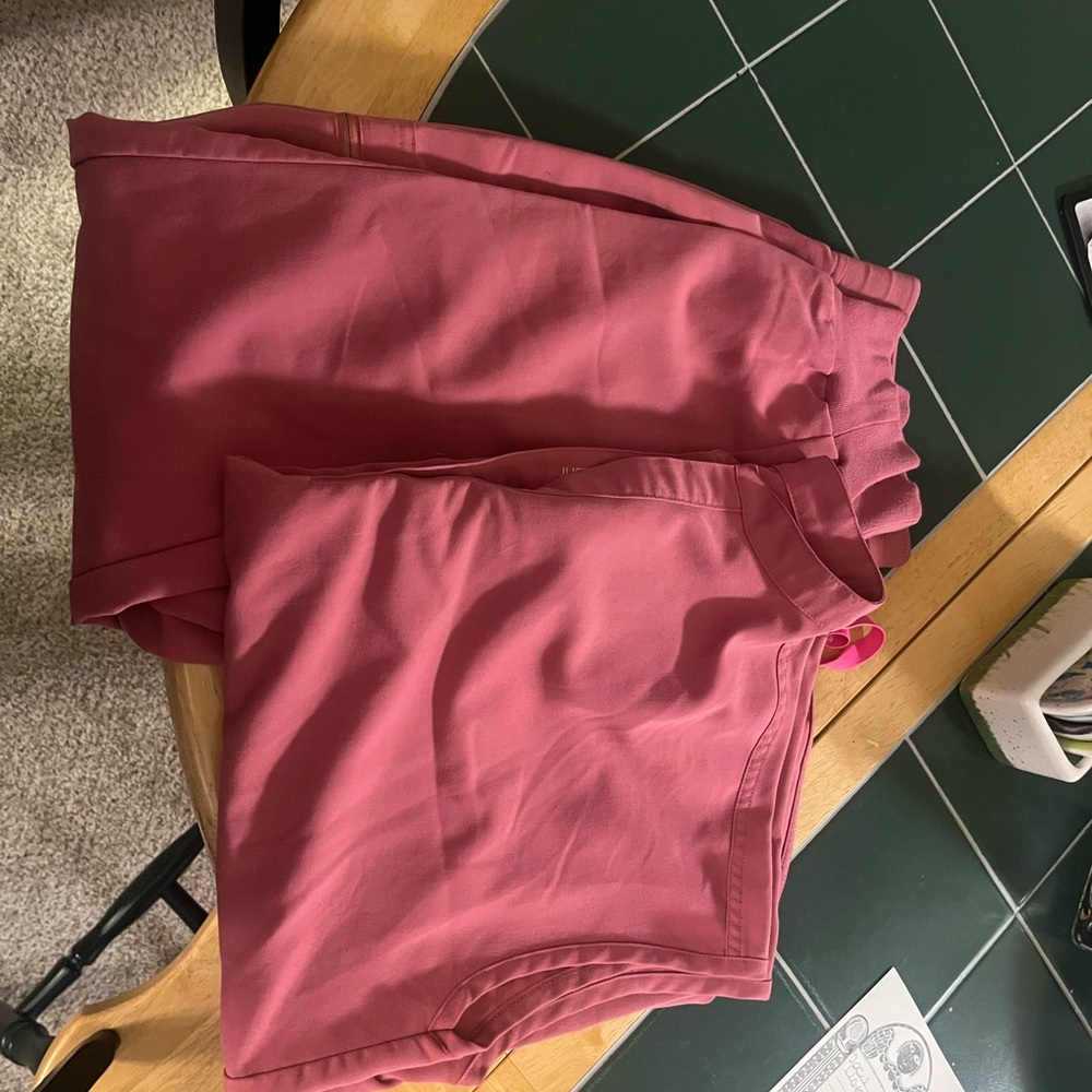 Figs Pink Medical Scrub Top and Joggers